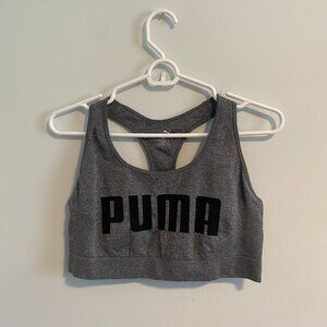 Puma Grey Sports Bra